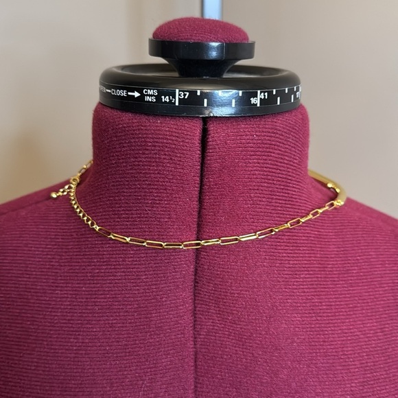 Uncommon James Necklace thin paperclip gold layered necklace - Picture 8 of 8
